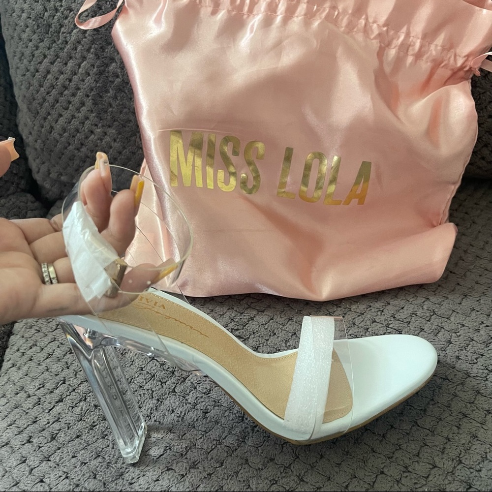 Miss Lola Clear heels